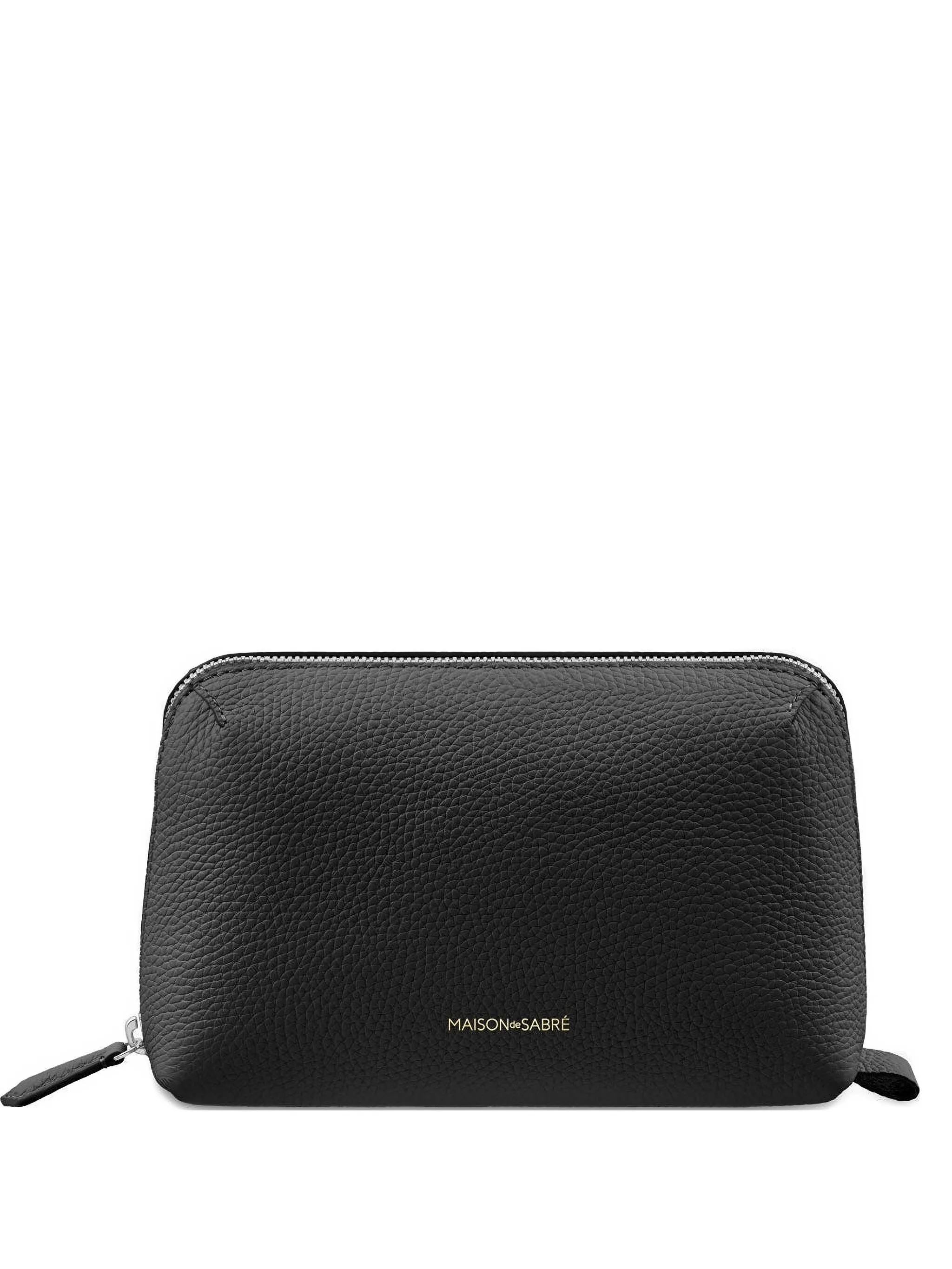 Клатч из зернистой кожи Maison De Sabré, черный
Клатч из зернистой кожи Maison De Sabré, черный