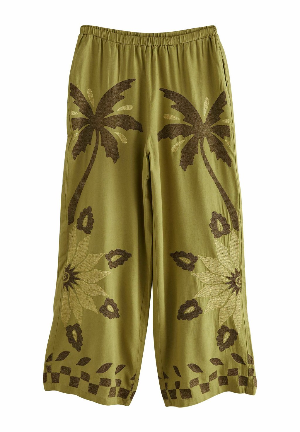 Брюки WIDE LEG Next, зеленый
Брюки WIDE LEG Next, зеленый