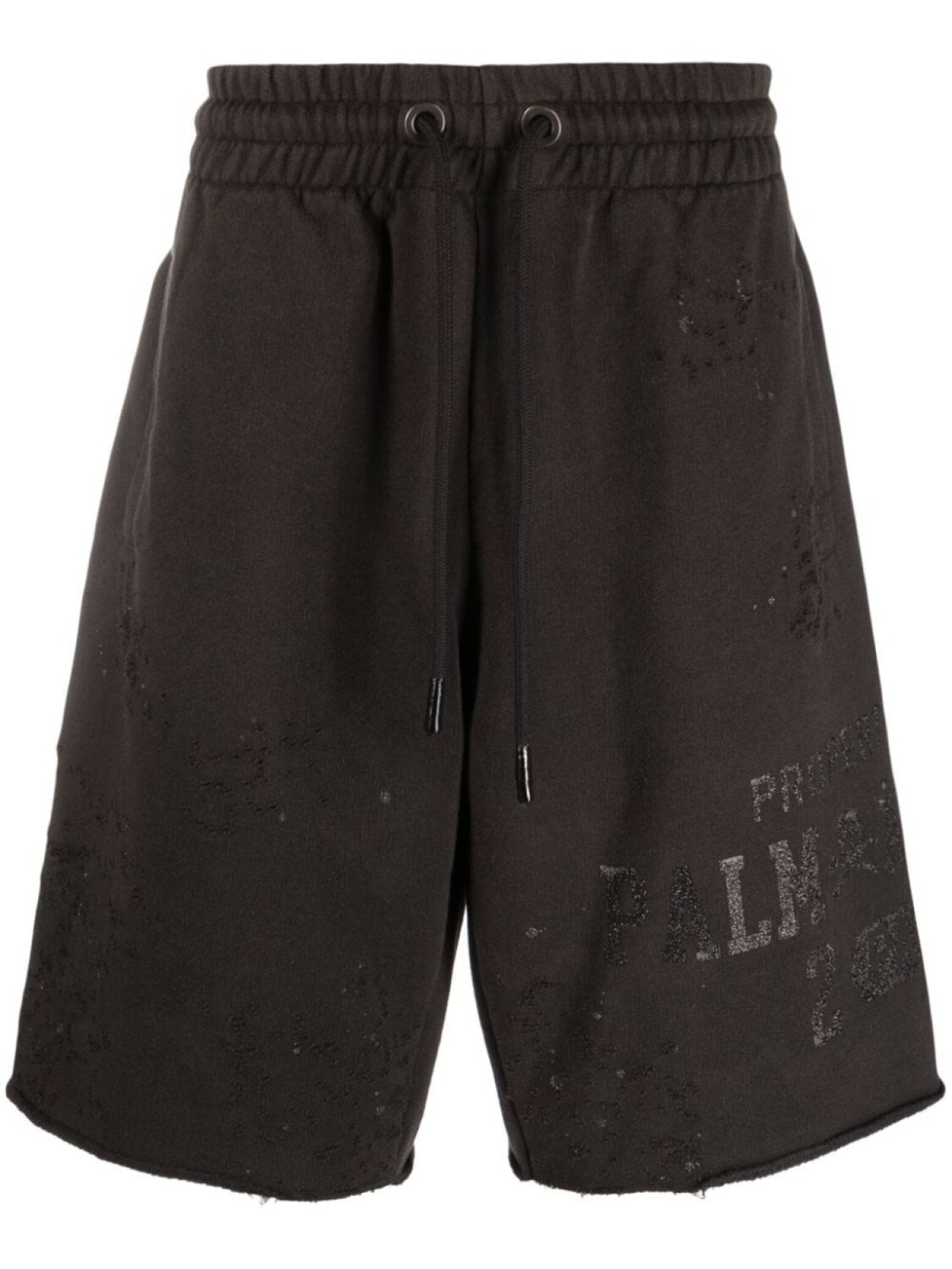 Palm Angels шорты с эффектом потертости и логотипом, черный
Palm Angels шорты с эффектом потертости и логотипом, черный