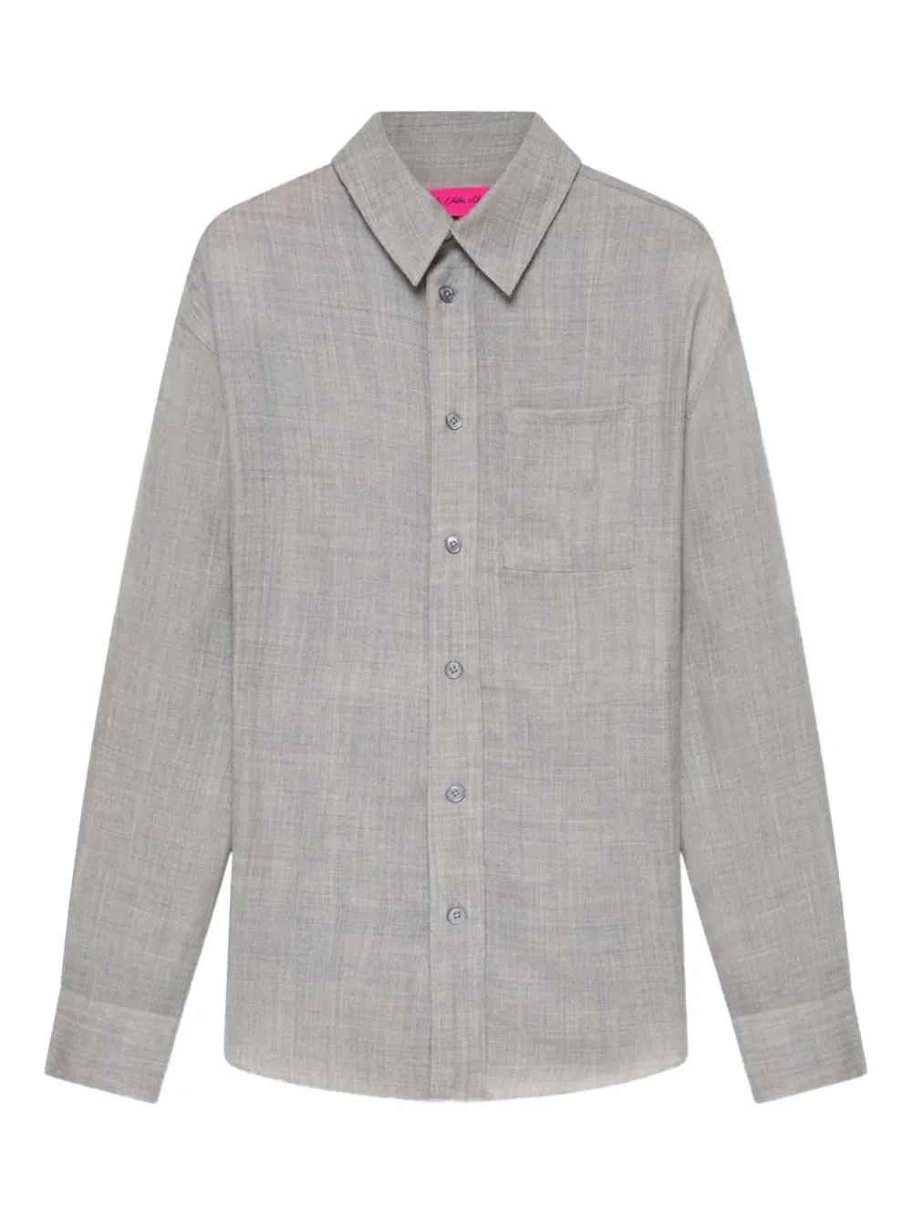 Рубашка с длинными рукавами из пашмины The Elder Statesman, серый
Рубашка с длинными рукавами из пашмины The Elder Statesman, серый