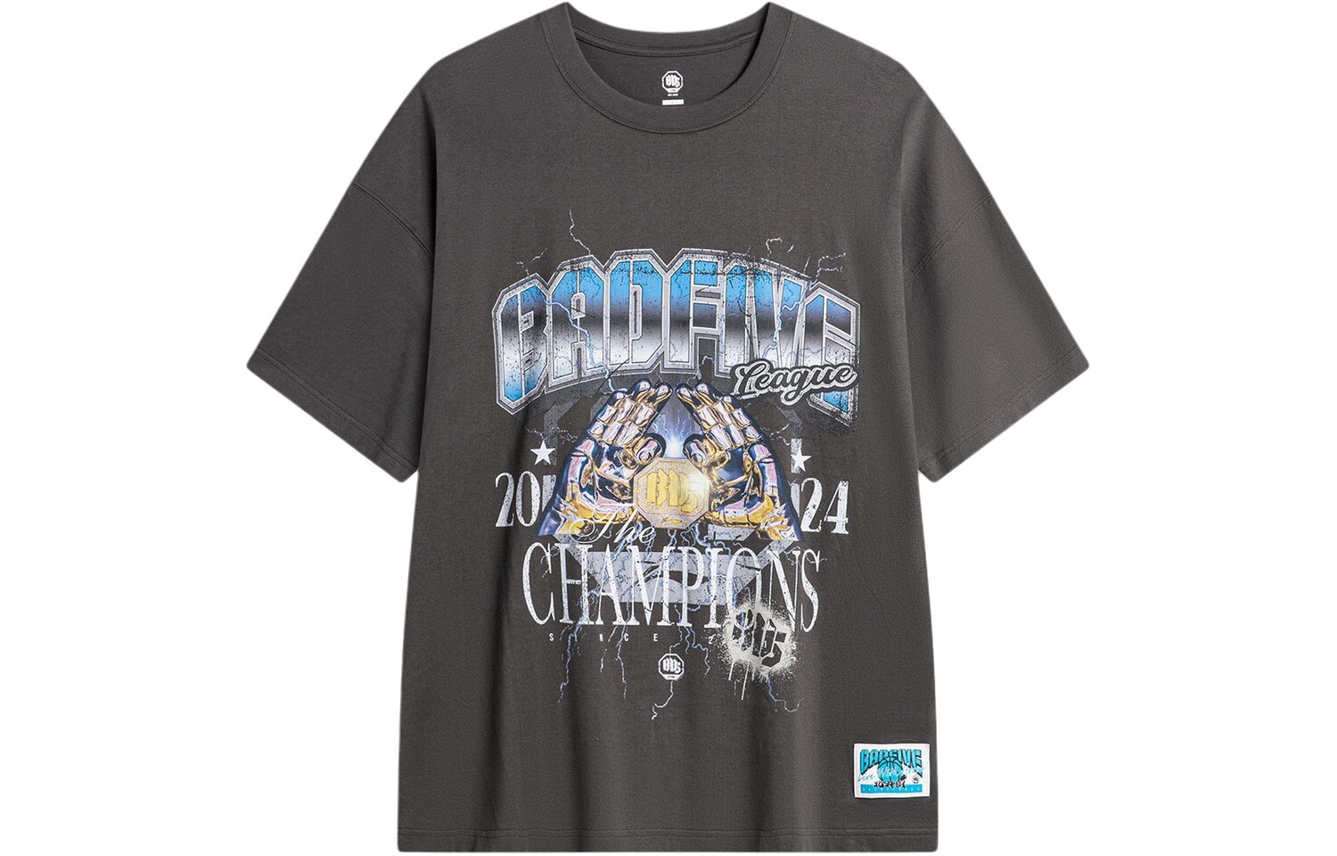 Футболка Badfive мужская серо-обсидиановая Lining, серый
Футболка Badfive мужская серо-обсидиановая Lining, серый