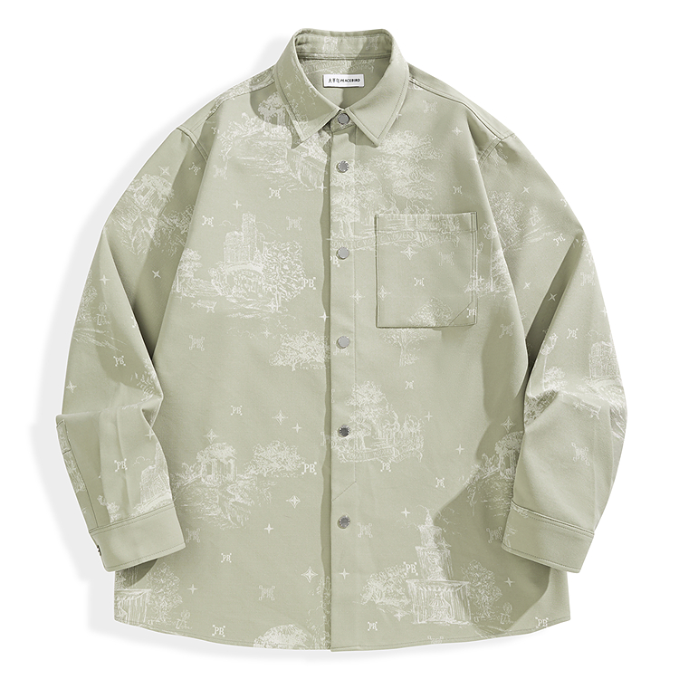 Длинная рубашка-джемпер мужская PEACEBIRD MEN, iceberg зеленый 1
Длинная рубашка-джемпер мужская PEACEBIRD MEN, iceberg зеленый 1