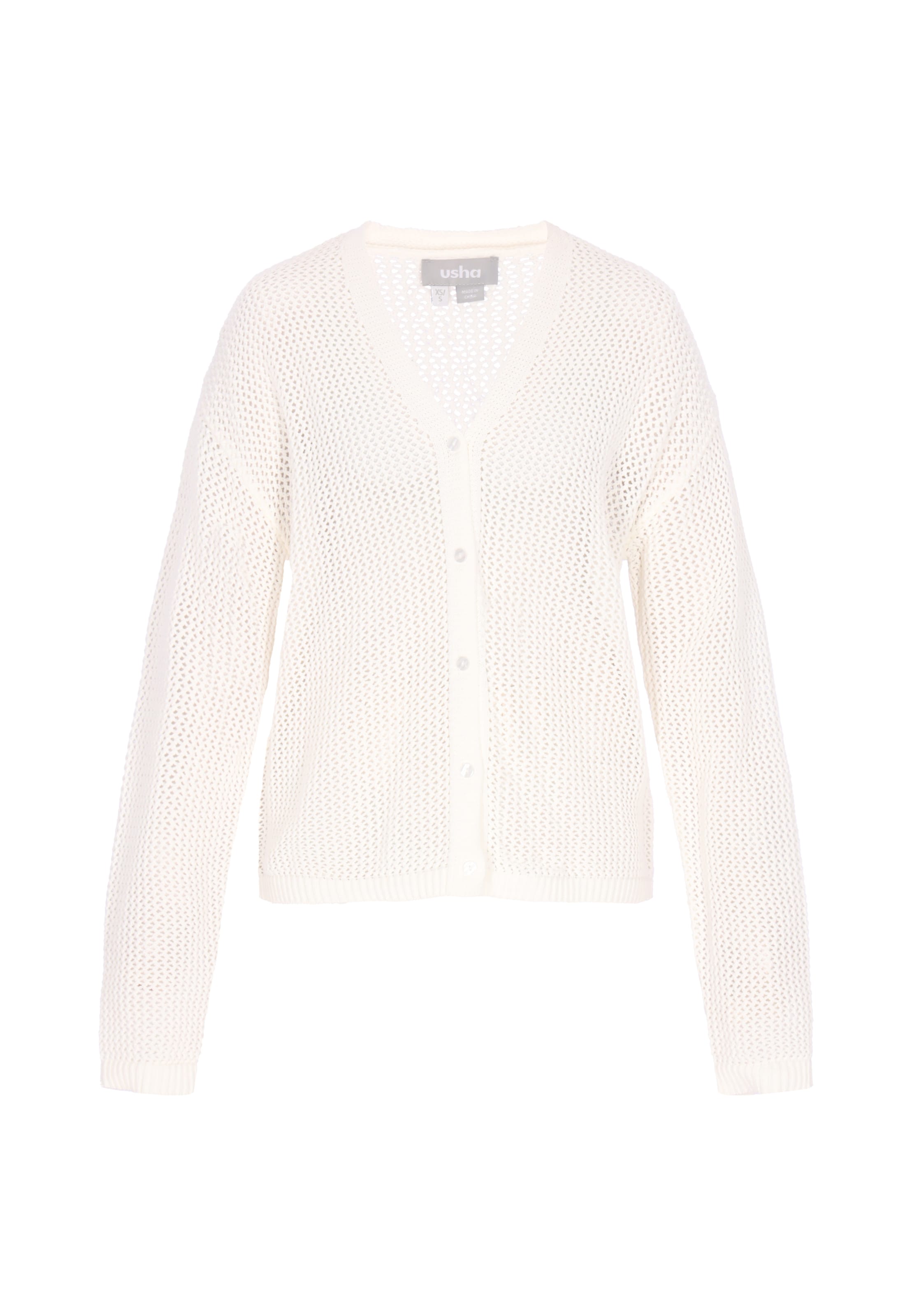Usha Кардиган из трикотажа в цвете off white
Usha Кардиган из трикотажа в цвете off white