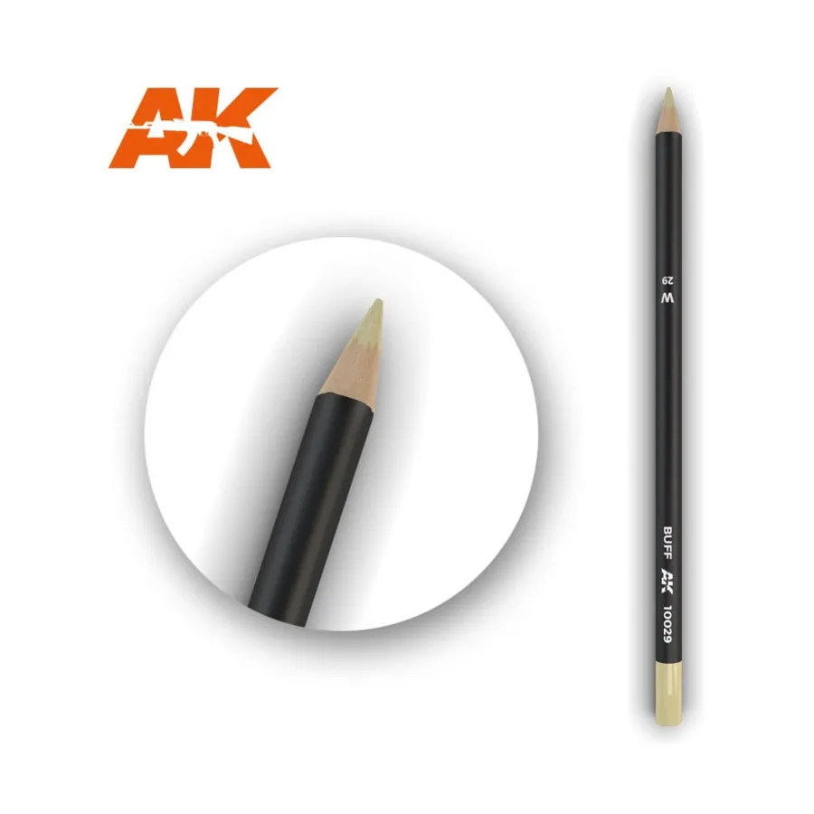 Карандаш Buff Weathering, Weathering Pencils (AK-Interactive)
Карандаш Buff Weathering, Weathering Pencils (AK-Interactive)