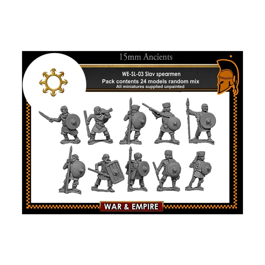 Копейщики, War & Empire - Dark Ages Miniatures - Slav (15mm)
Копейщики, War & Empire - Dark Ages Miniatures - Slav (15mm)
