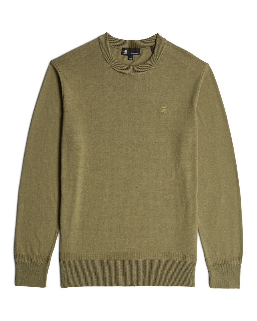 Свитер G-STAR Premium core, оливковый
Свитер G-STAR Premium core, оливковый