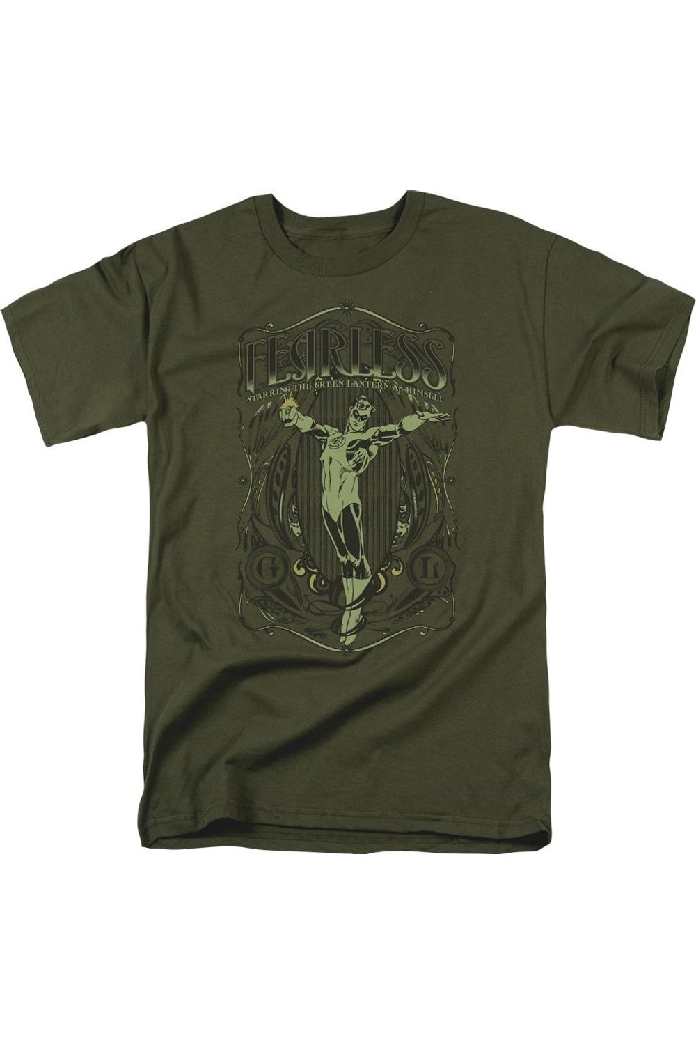 Футболка с коротким рукавом для взрослых DC Comics Fearless Gildan, хаки
Футболка с коротким рукавом для взрослых DC Comics Fearless Gildan, хаки