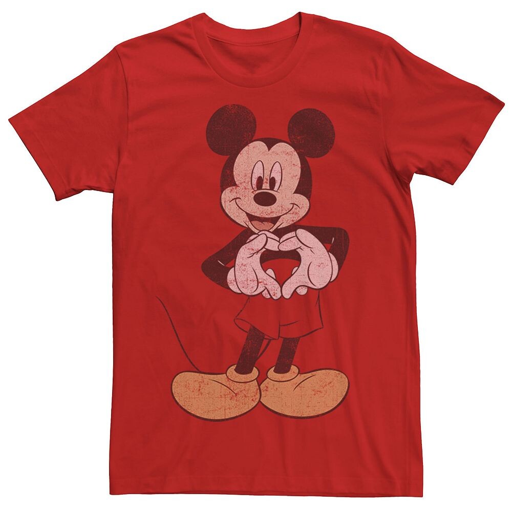 Мужская футболка Disney's Mickey & Friends Mickey Mouse с сердечками и руками Licensed Character, красный
Мужская футболка Disney's Mickey & Friends Mickey Mouse с сердечками и руками Licensed Character, красный