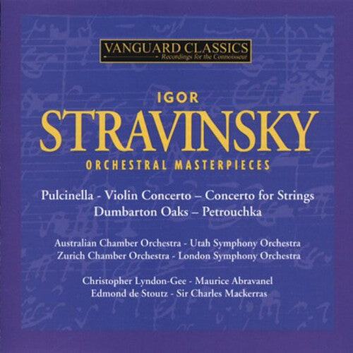 CD диск Stravinsky / Gee / Abravanel / Mackerras: Orchestral Masterpieces
CD диск Stravinsky / Gee / Abravanel / Mackerras: Orchestral Masterpieces