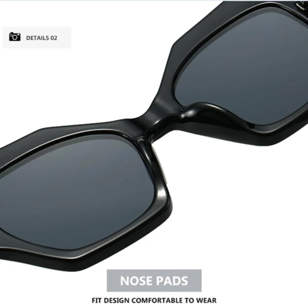 Винтажные женские солнцезащитные очки в форме многоугольника и квадрата, модные шестиугольные очки с оправой, защищающей от УФ-излучения (UV400) UATXTAU, Green
Винтажные женские солнцезащитные очки в форме многоугольника и квадрата, модные шестиугольные очки с оправой, защищающей от УФ-излучения (UV400) UATXTAU, Green