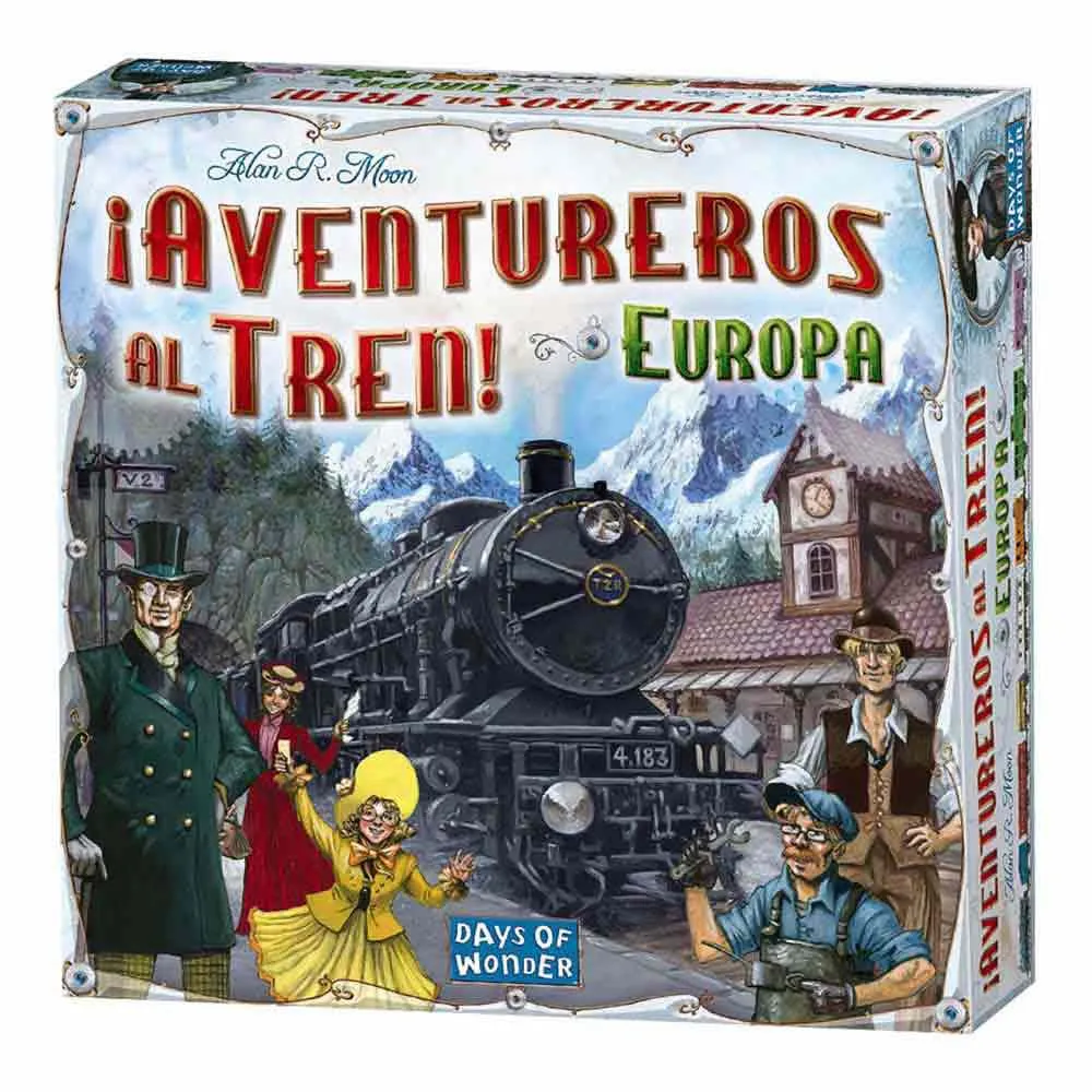 Детская настольная игра Asmodee ВЎAventureros Al Tren! Europa, мультиколор
Детская настольная игра Asmodee ВЎAventureros Al Tren! Europa, мультиколор