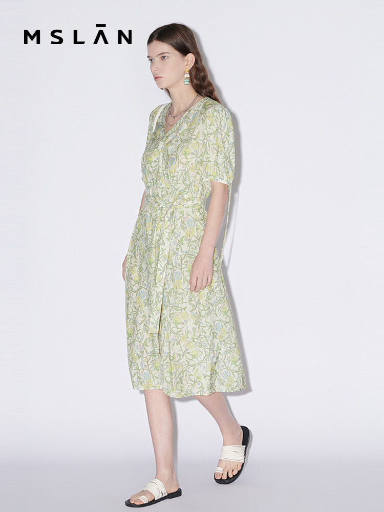 Платье MSlan с принтом, темно-синий
Платье MSlan с принтом, темно-синий