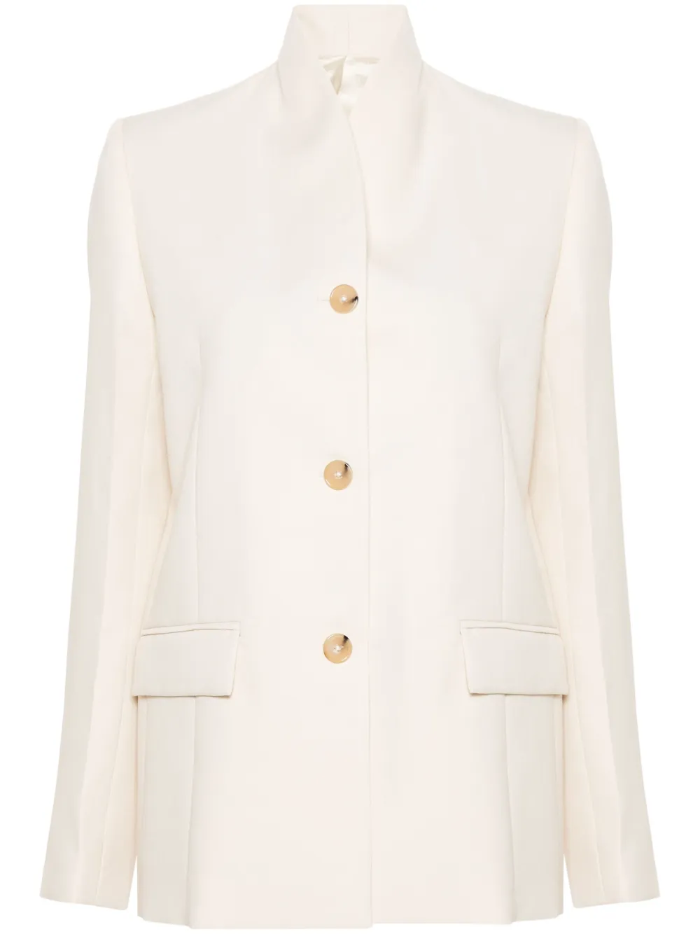 Однобортный блейзер TOTEME, нейтральный
Однобортный блейзер TOTEME, нейтральный