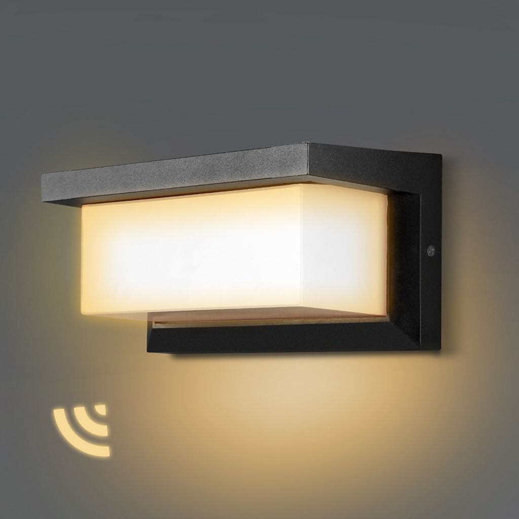 SWANEW 18W светодиодный настенный светильник с датчиком IP65, декоративный уличный светильник, настенный светильник, серебро
SWANEW 18W светодиодный настенный светильник с датчиком IP65, декоративный уличный светильник, настенный светильник, серебро
