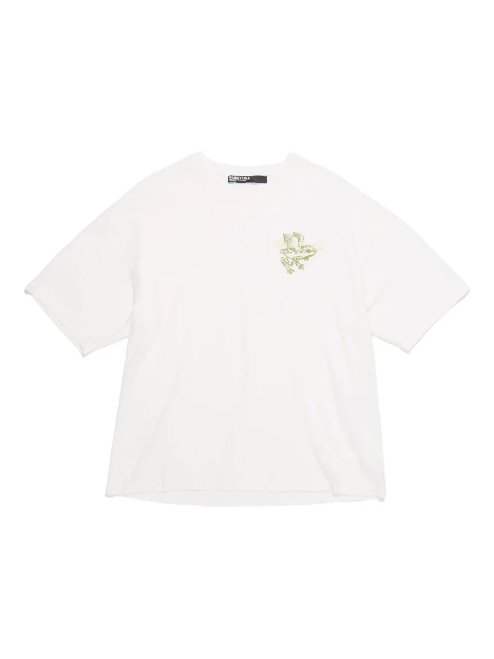 Хлопковая футболка с вышивкой в виде лягушки Bimba Y Lola, белый
Хлопковая футболка с вышивкой в виде лягушки Bimba Y Lola, белый