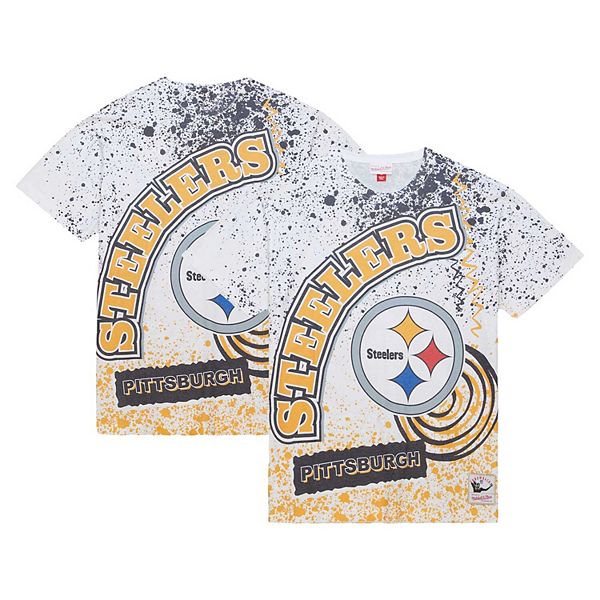 Мужская белая футболка pittsburgh steelers team burst sublimated Mitchell & Ness
Мужская белая футболка pittsburgh steelers team burst sublimated Mitchell & Ness