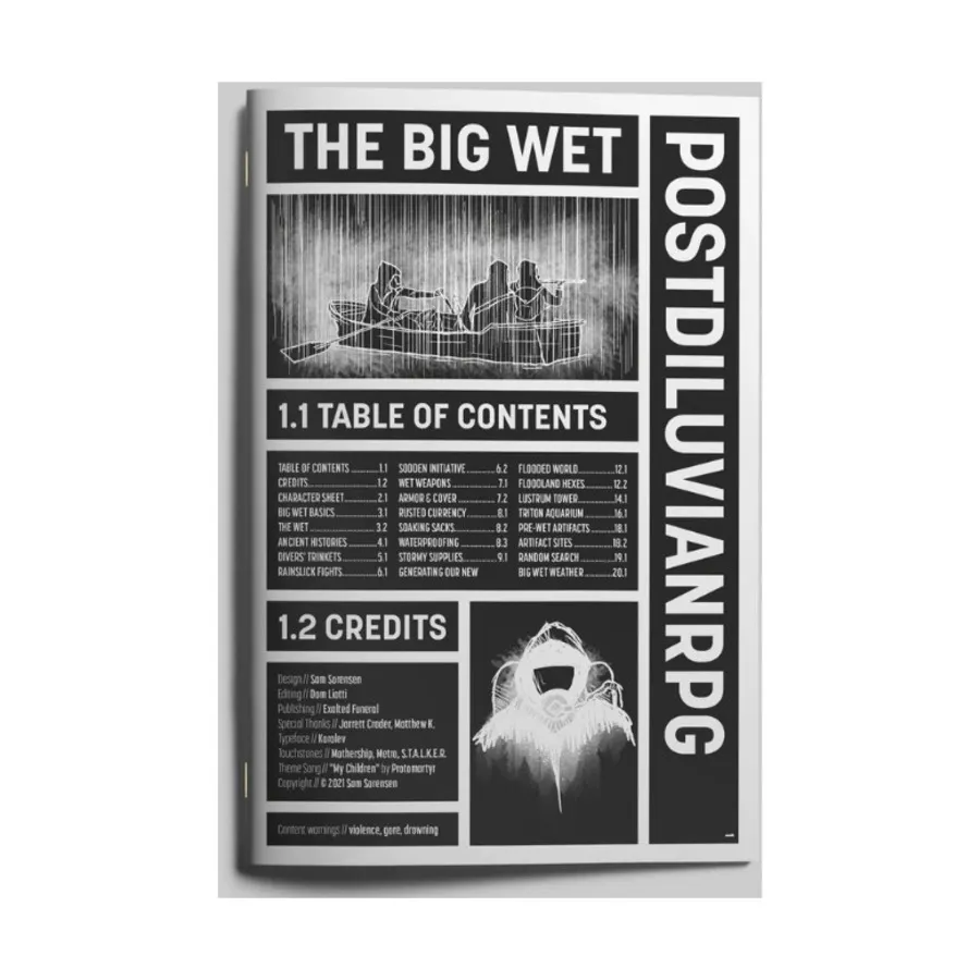 Big Wet, Role Playing Games (Exalted Funeral), мягкая обложка
Big Wet, Role Playing Games (Exalted Funeral), мягкая обложка