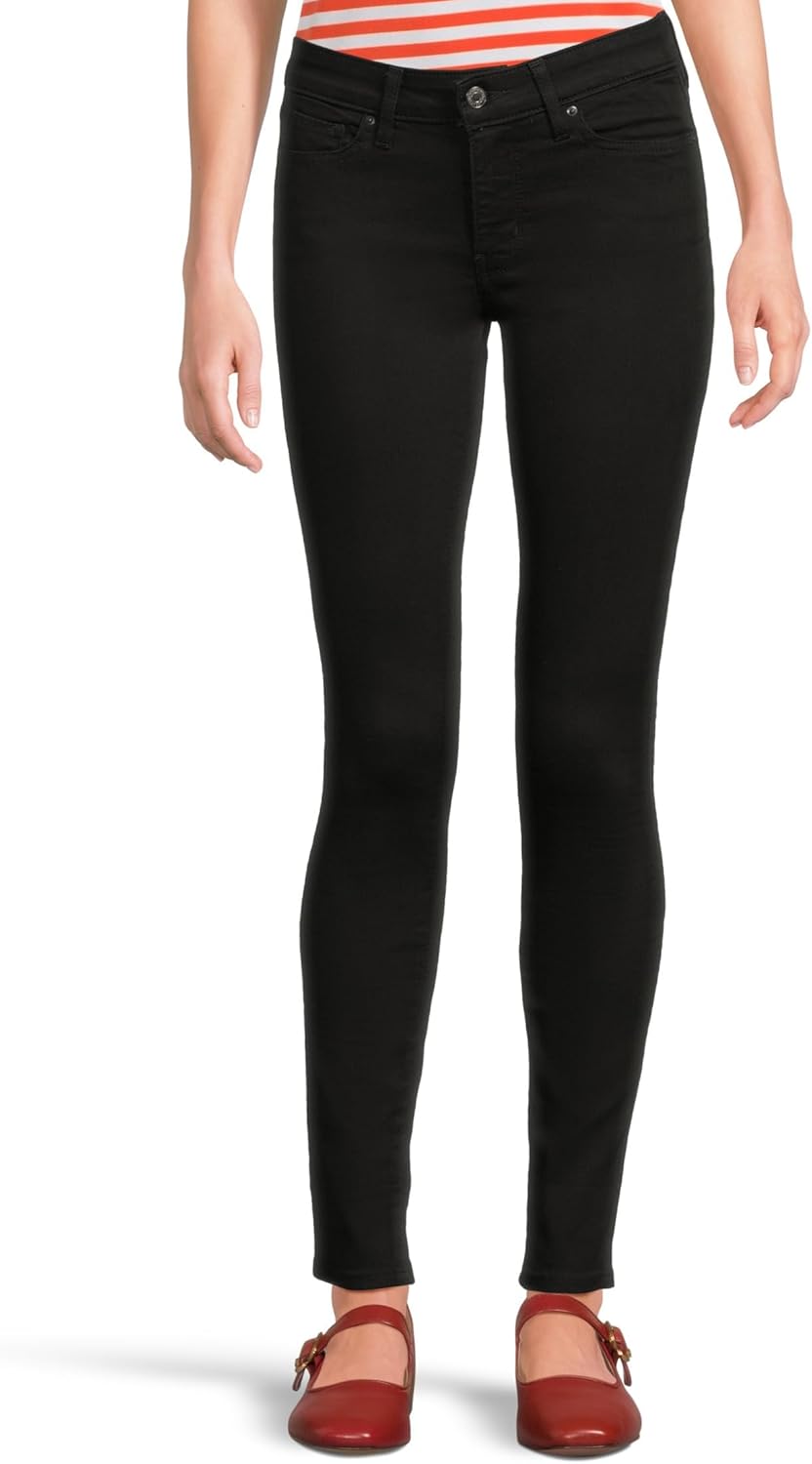 Женские суперузкие джинсы Levi's 720 с высокой талией, Soft Black
Женские суперузкие джинсы Levi's 720 с высокой талией, Soft Black