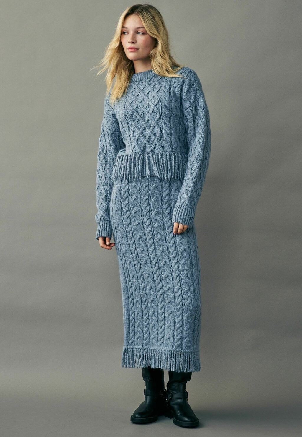 Джемпер FRINGE CREW NECK Next, синий
Джемпер FRINGE CREW NECK Next, синий