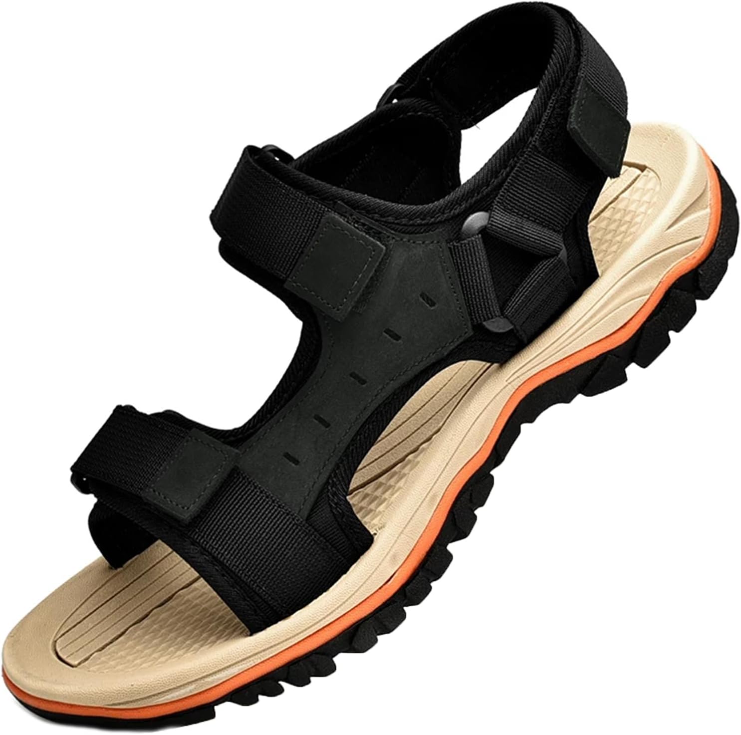 Мужские сандалии из натуральной кожи, открытые римские сандалии Generic, черный
Мужские сандалии из натуральной кожи, открытые римские сандалии Generic, черный