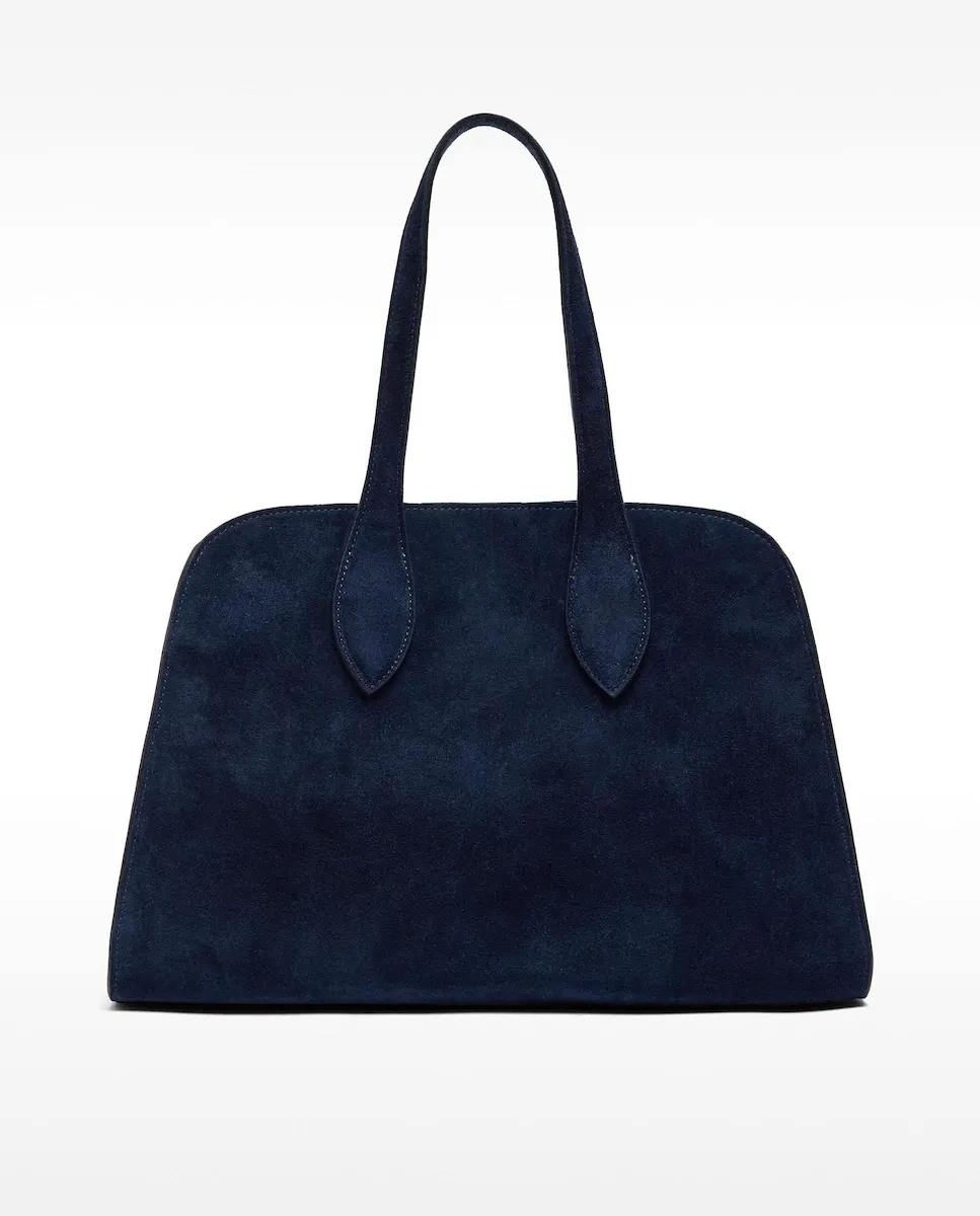 Сумка-тоут из гладкой кожи с магнитной застёжкой Parfois, темно-синий
Сумка-тоут из гладкой кожи с магнитной застёжкой Parfois, темно-синий