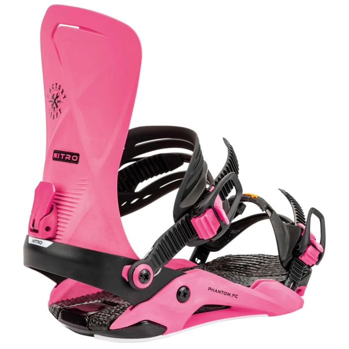 Крепления для сноуборда Phantom factory craft series Nitro
Крепления для сноуборда Phantom factory craft series Nitro