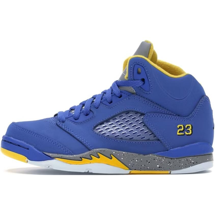 Баскетбольные кроссовки Air 5 для детей дошкольного возраста Jordan, синий 
Баскетбольные кроссовки Air 5 для детей дошкольного возраста Jordan, синий