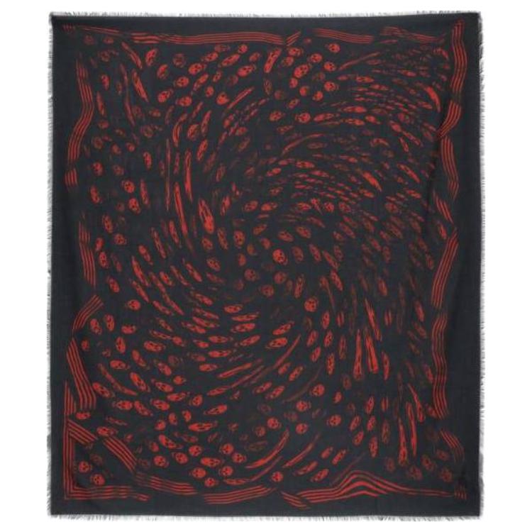 Alexander McQueen Шёлковый шарф, Black
Alexander McQueen Шёлковый шарф, Black