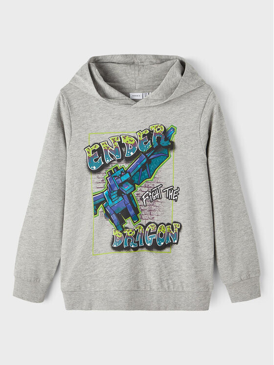 Толстовка обычного кроя Name It, серый
Толстовка обычного кроя Name It, серый