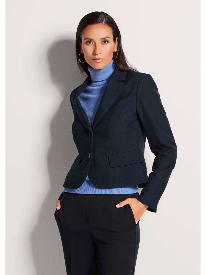 MADELEINE Короткий блейзер в джинсовом стиле, джинсово-синего цвета
MADELEINE Короткий блейзер в джинсовом стиле, джинсово-синего цвета