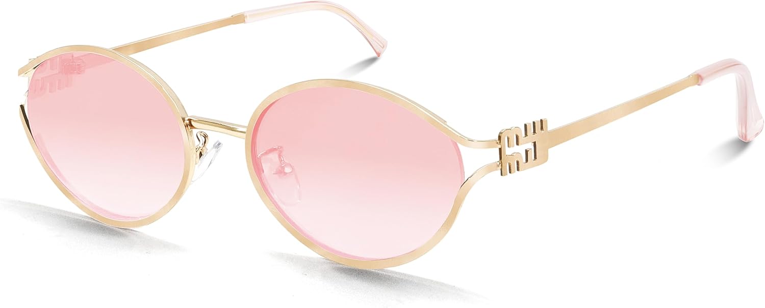 Солнцезащитные очки BOTEN в стиле ретро, овальные, для женщин и мужчин, маленькие, в стиле 90-х, модные, с золотой оправой, круглые, милые дизайнерские, Gold Frame-pink Gradient Lens
Солнцезащитные очки BOTEN в стиле ретро, овальные, для женщин и мужчин, маленькие, в стиле 90-х, модные, с золотой оправой, круглые, милые дизайнерские, Gold Frame-pink Gradient Lens