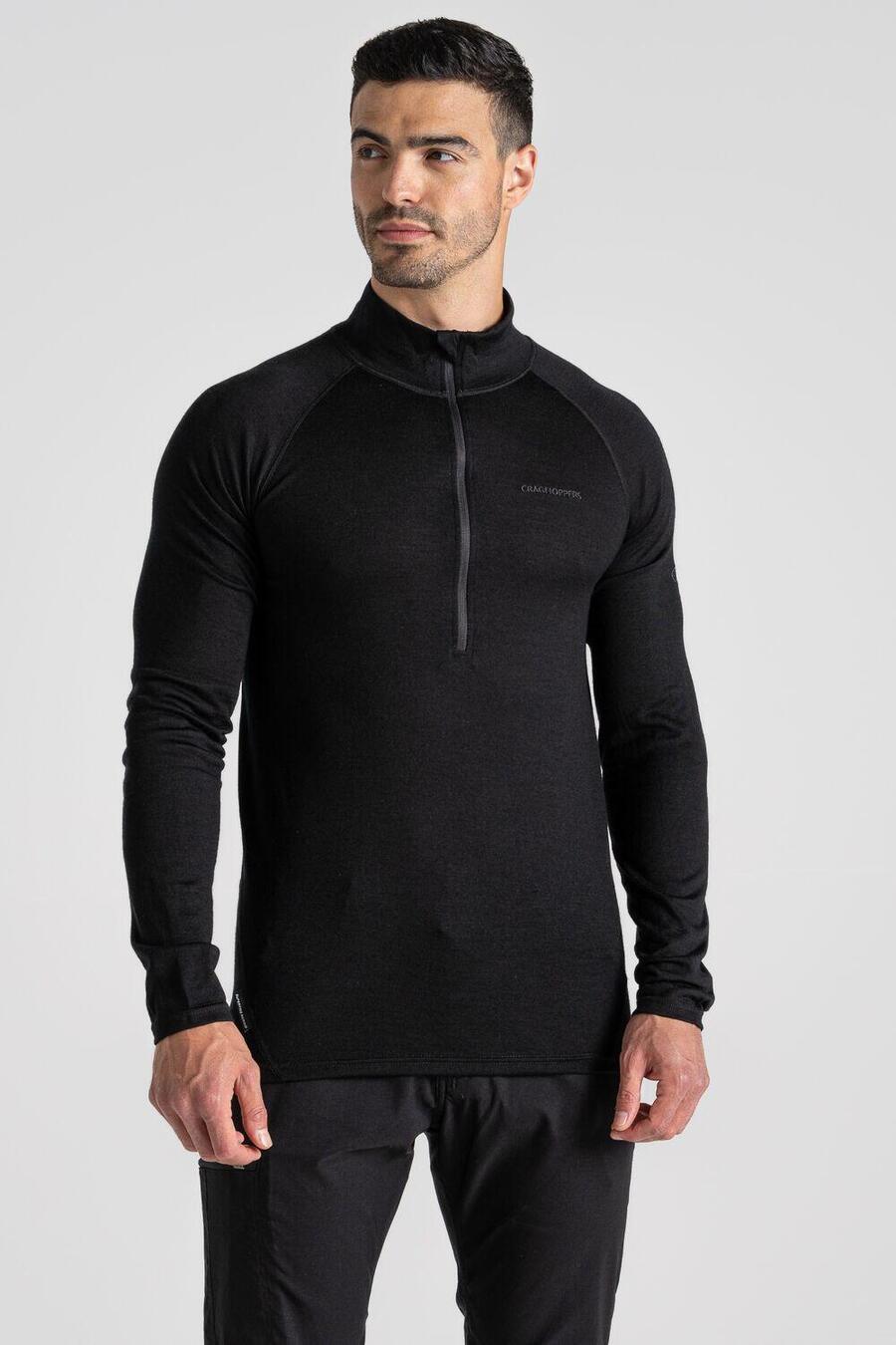 CRAGHOPPERS Мужская флисовая куртка для походов Expert Merino с длинными рукавами и полумолнией
CRAGHOPPERS Мужская флисовая куртка для походов Expert Merino с длинными рукавами и полумолнией