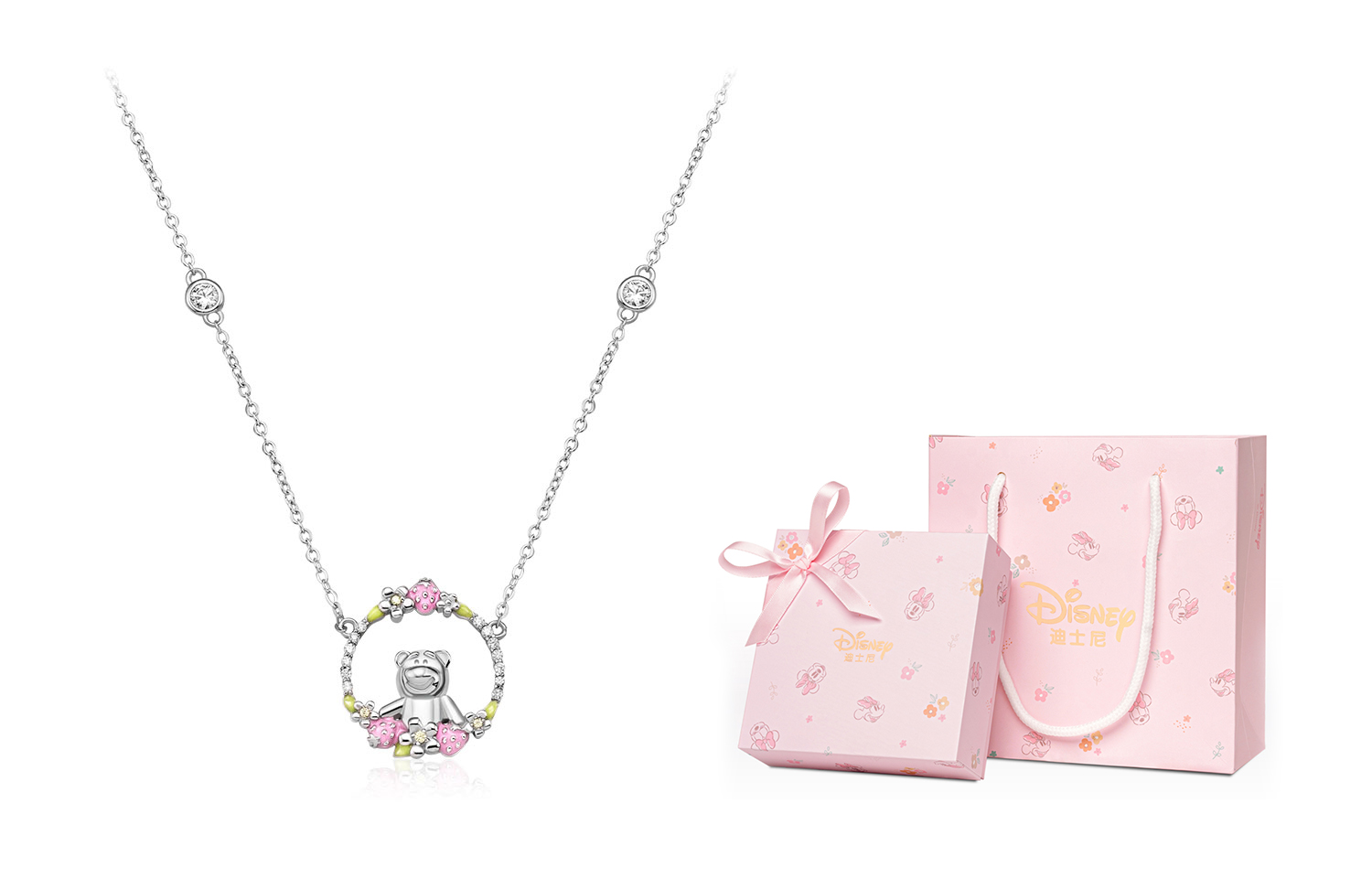 Disney Серия Strawberry Bear S925 серебряные колье для женщин
Disney Серия Strawberry Bear S925 серебряные колье для женщин