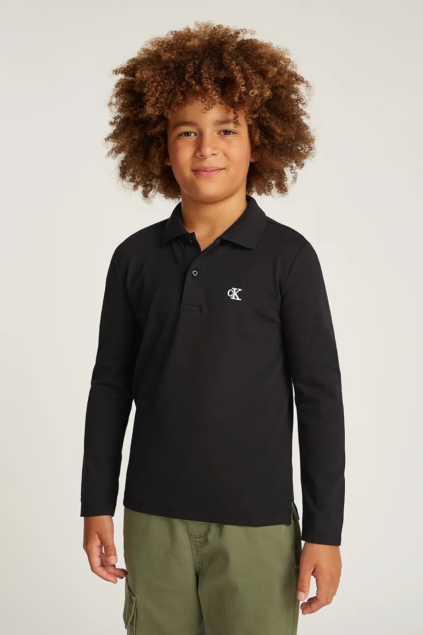 Детское поло Calvin Klein Jeans, черный
Детское поло Calvin Klein Jeans, черный
