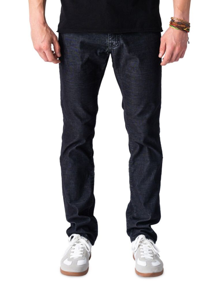 Вельветовые джинсы узкого кроя Barfly Stitch'S Jeans, черный 
Вельветовые джинсы узкого кроя Barfly Stitch'S Jeans, черный