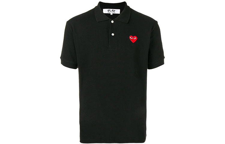 Comme Des Garçons Play Heart patch Polo Shirt CDG Play, черный
Comme Des Garçons Play Heart patch Polo Shirt CDG Play, черный