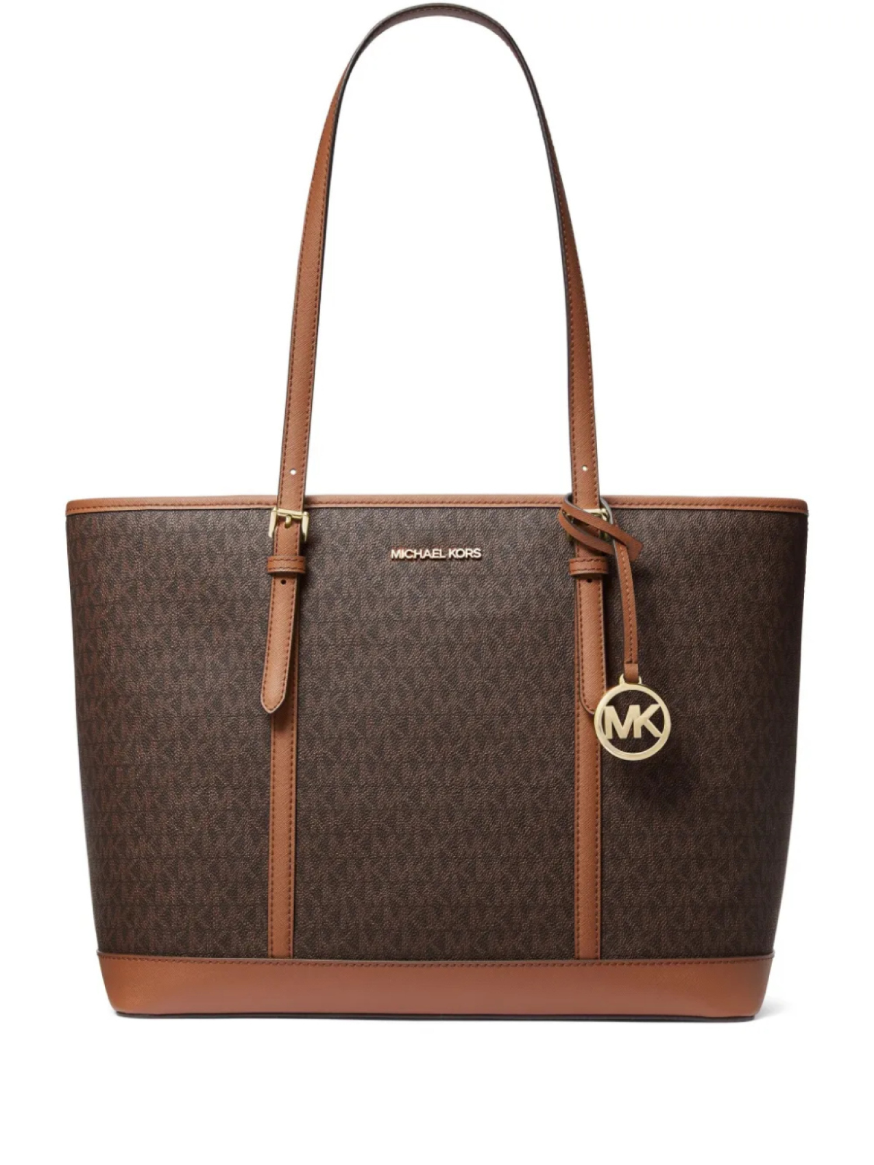 Michael Michael Kors большая сумка-тоут Jet Set, коричневый
Michael Michael Kors большая сумка-тоут Jet Set, коричневый