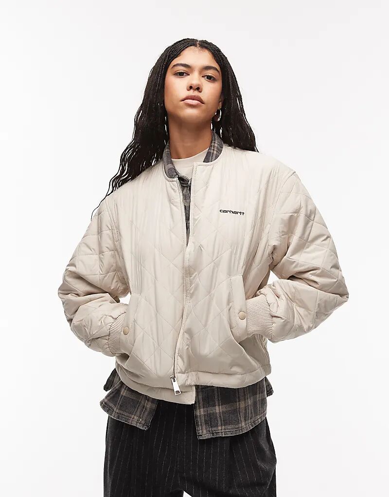 Куртка Carhartt WIP Elma Liner бежевого цвета
Куртка Carhartt WIP Elma Liner бежевого цвета