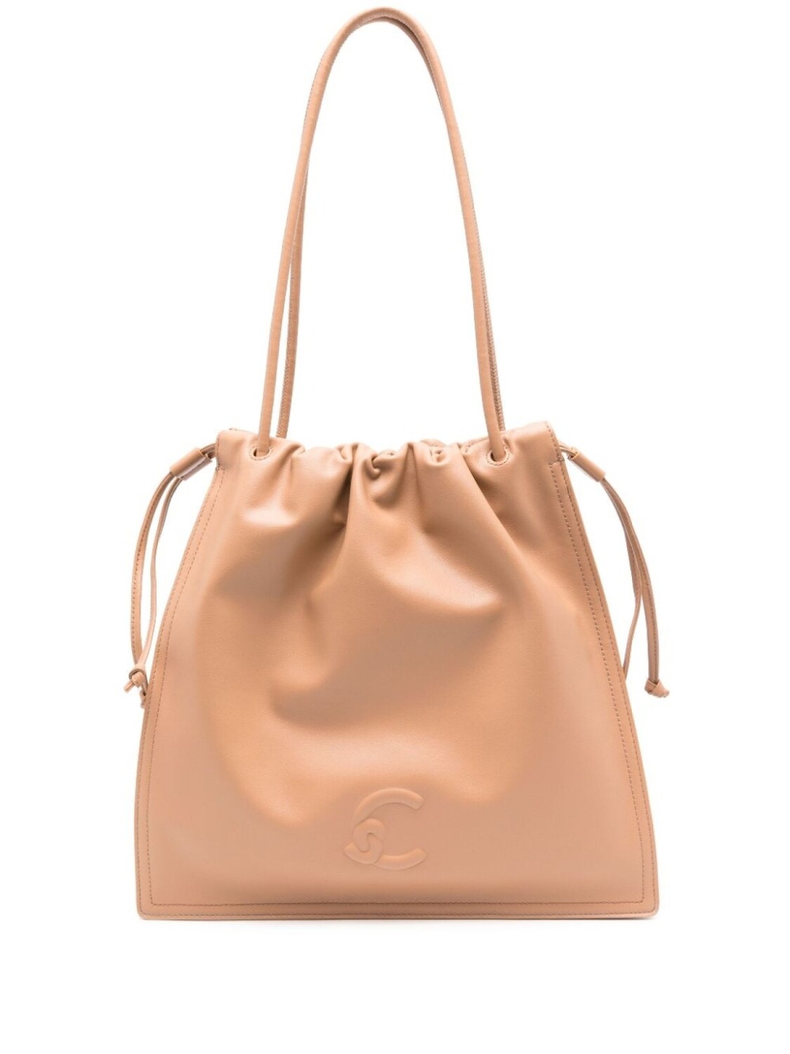 Coccinelle сумка-тоут с тисненым логотипом, коричневый
Coccinelle сумка-тоут с тисненым логотипом, коричневый