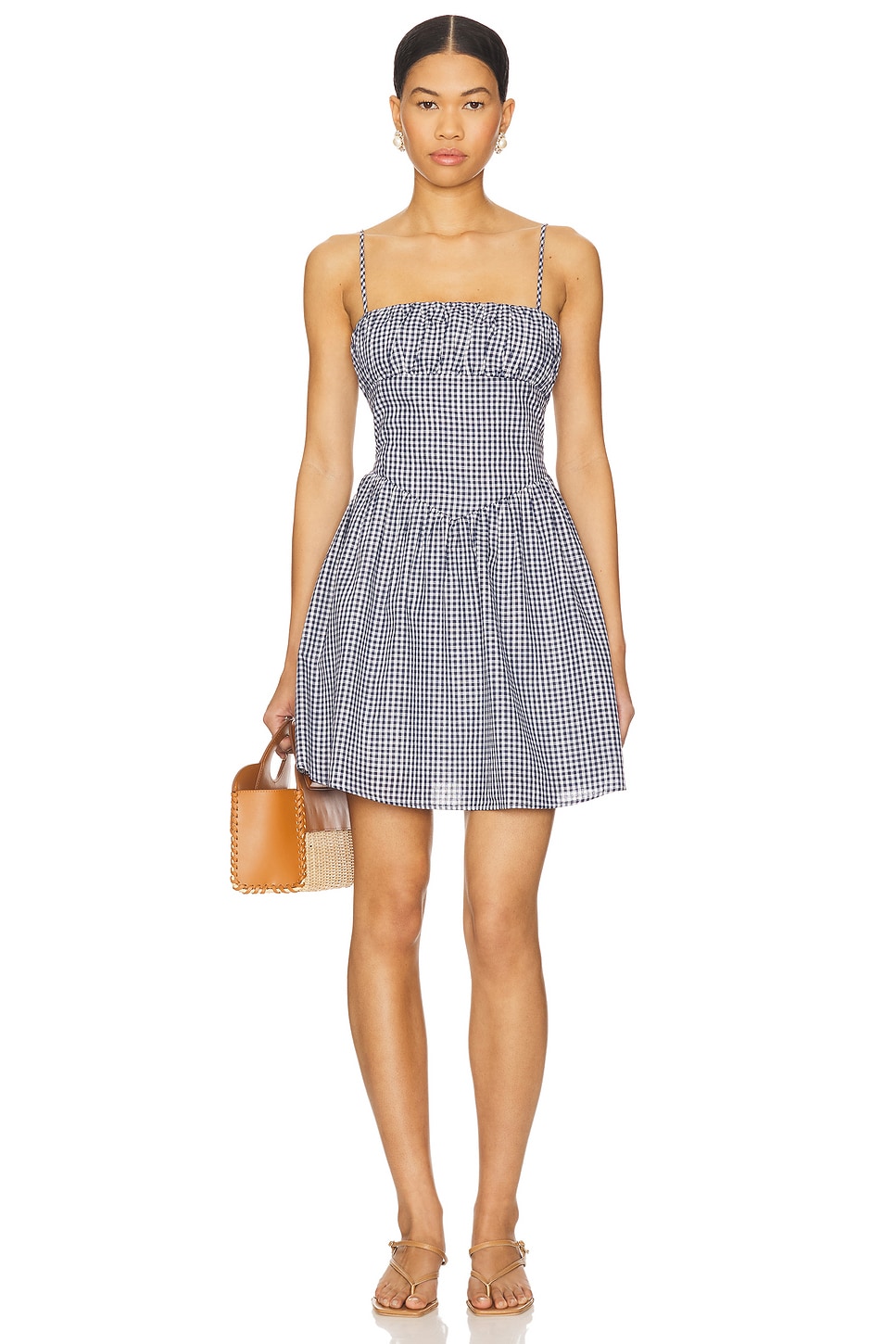 Мини-платье Leona от Elodie The Label, navy gingham
Мини-платье Leona от Elodie The Label, navy gingham