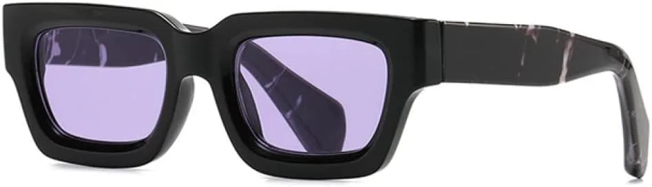 Солнцезащитные очки для женщин, прозрачные линзы с градиентом, винтажные мужские панк-очки, фиолетово-оранжевые солнцезащитные очки generic, Black Pattern Purple
Солнцезащитные очки для женщин, прозрачные линзы с градиентом, винтажные мужские панк-очки, фиолетово-оранжевые солнцезащитные очки generic, Black Pattern Purple