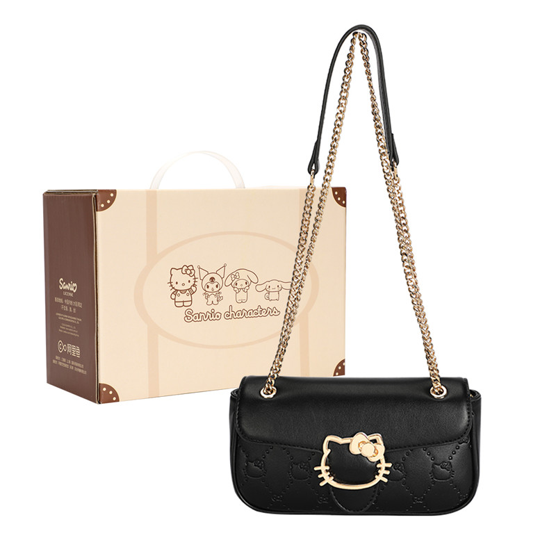 Sanrio Сумка через плечо Hello Kitty из искусственной кожи, Black
Sanrio Сумка через плечо Hello Kitty из искусственной кожи, Black