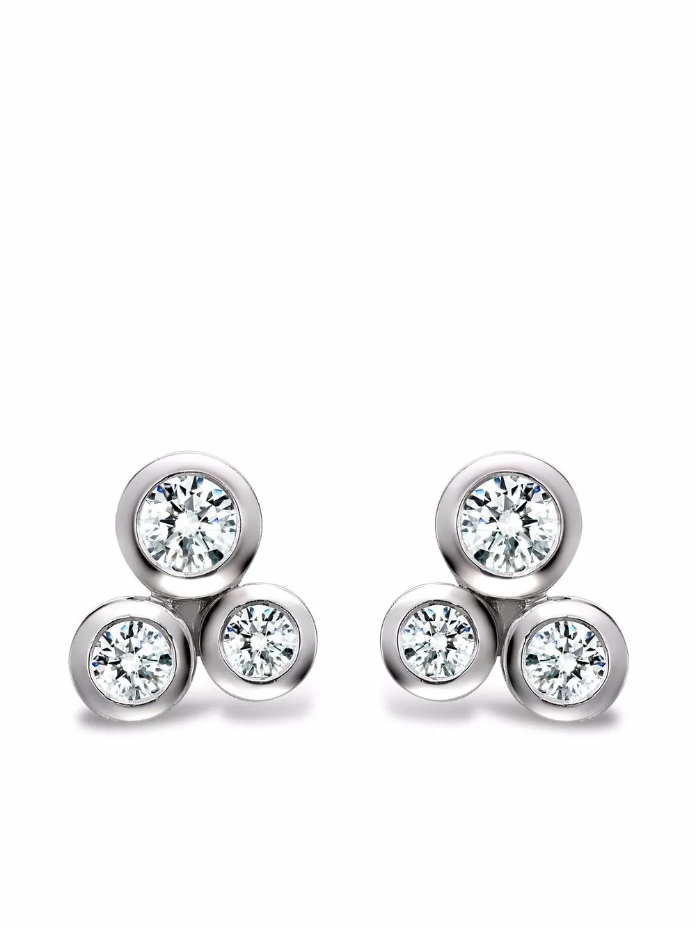 Серьги-гвоздики Bubbles из белого золота с бриллиантами Pragnell, серебяный
Серьги-гвоздики Bubbles из белого золота с бриллиантами Pragnell, серебяный