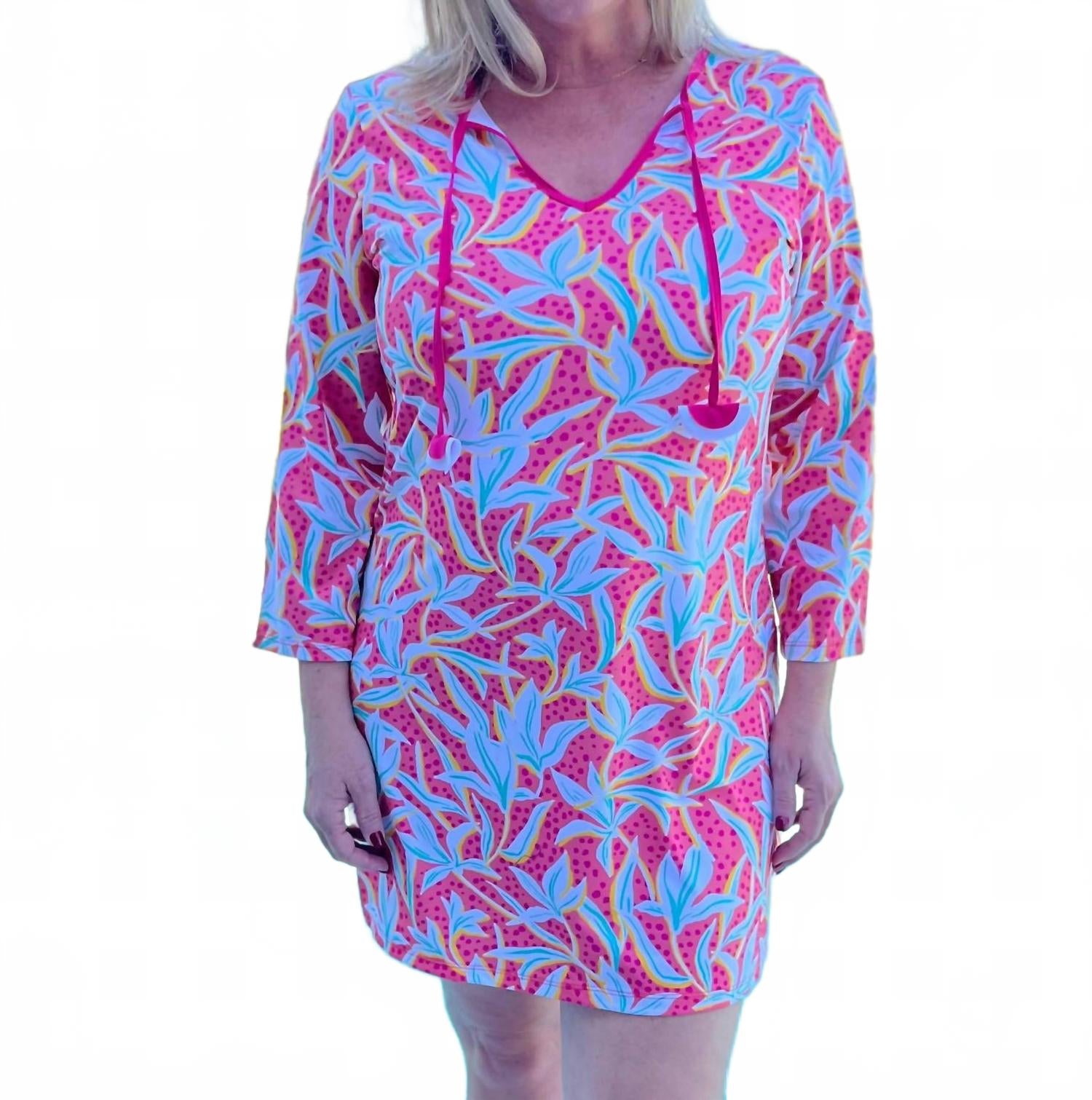 Морское пляжное платье-накидка мини с лиственным цветочным принтом Hatley, Leafy Floral
Морское пляжное платье-накидка мини с лиственным цветочным принтом Hatley, Leafy Floral