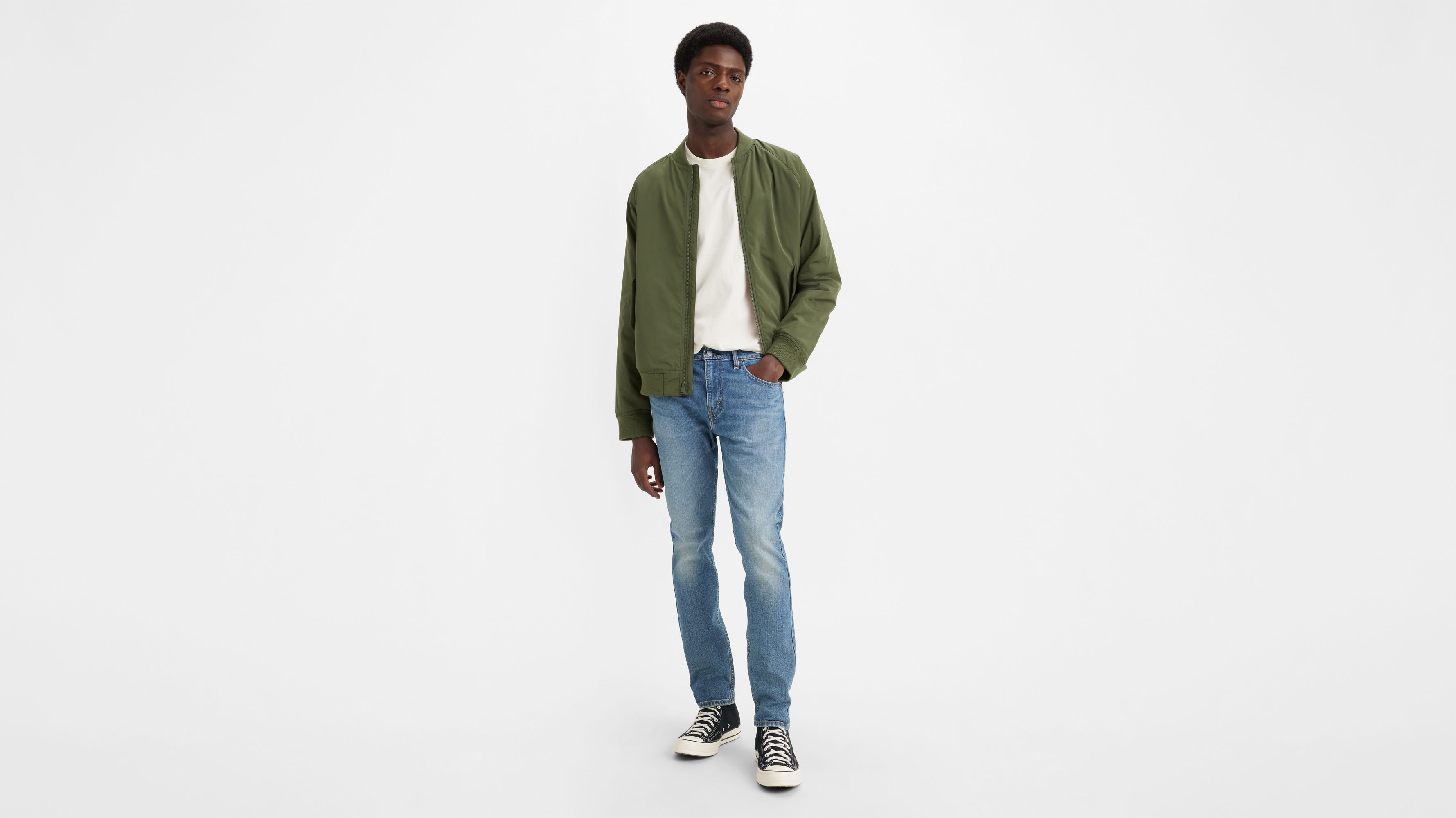 512 Узкие зауженные мужские джинсы Levi's, цвет Cool as a Cucumber - Medium Wash - Stretch
512 Узкие зауженные мужские джинсы Levi's, цвет Cool as a Cucumber - Medium Wash - Stretch