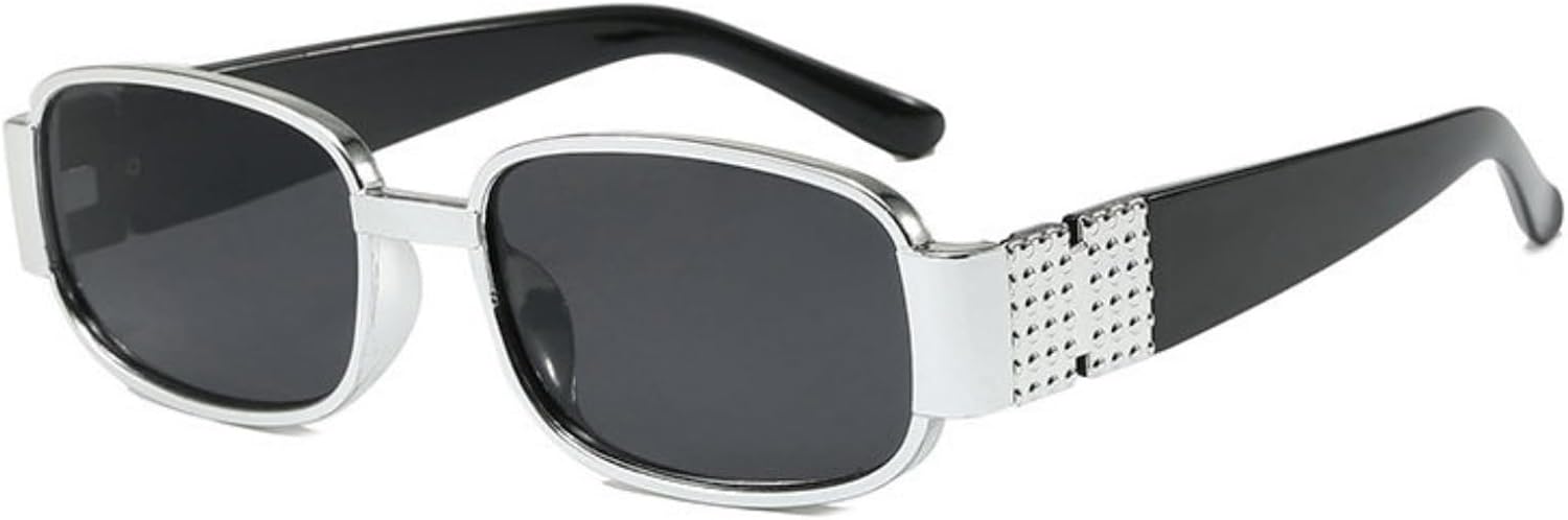 Солнцезащитные очки Willochra в стиле ретро, квадратные, неправильной формы, металлические, для женщин и мужчин, модные, в стиле Y2K, узкие, в золотой оправе, с защитой от УФ-излучения UV400, C7
Солнцезащитные очки Willochra в стиле ретро, квадратные, неправильной формы, металлические, для женщин и мужчин, модные, в стиле Y2K, узкие, в золотой оправе, с защитой от УФ-излучения UV400, C7