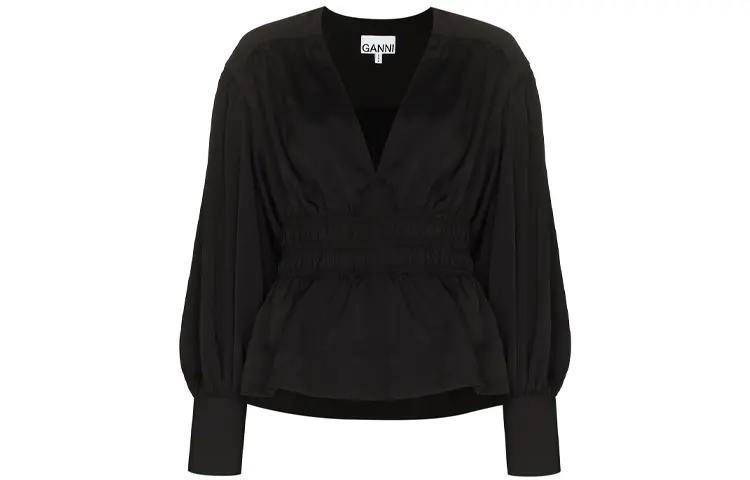 Футболка женская черная GANNI
Футболка женская черная GANNI