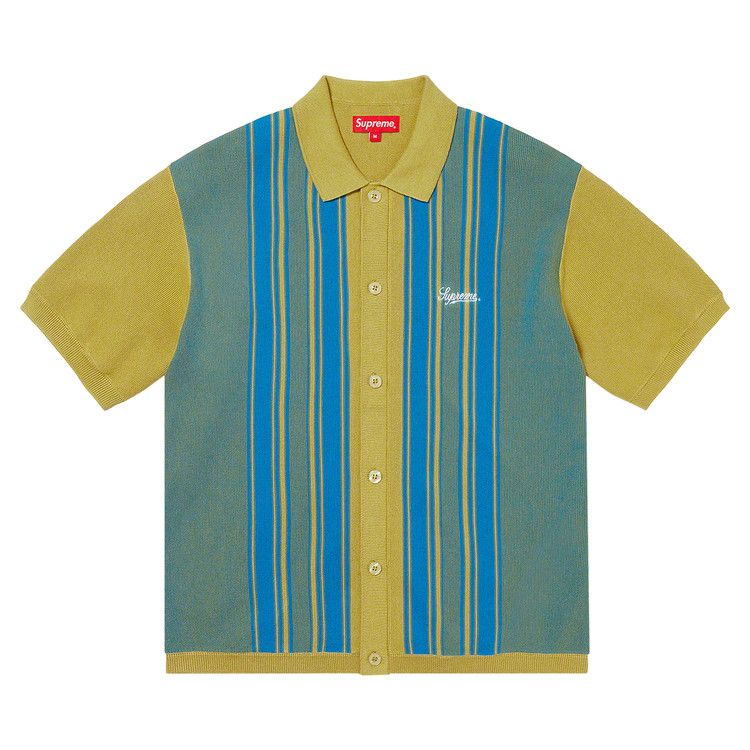 Поло Supreme Stripe Button Up Polo, Dusty Lime
Поло Supreme Stripe Button Up Polo, Dusty Lime