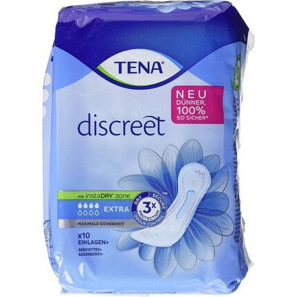 Незаметная дополнительная прокладка при недержании Tena
Незаметная дополнительная прокладка при недержании Tena