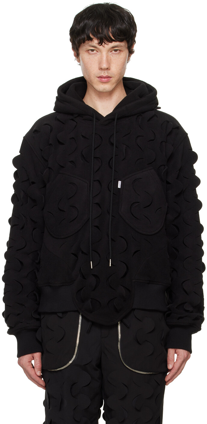 Толстовка с капюшоном из флиса с лазерной насечкой Juntae Kim
Толстовка с капюшоном из флиса с лазерной насечкой Juntae Kim